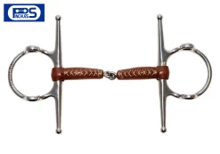 Metal AB Ophaal Kneveltrens "Pinchless" Bekleed Met Leder, 17mm