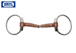 Metal AB Watertrens "Pinchless" Bekleed Met Leder, 20mm