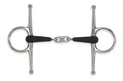 Shires EquiKind Kneveltrens Dubbel Gebroken - Peanut Link