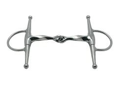 Metal AB Kneveltrens Met Gedraaid Mondstuk - Slow Twist