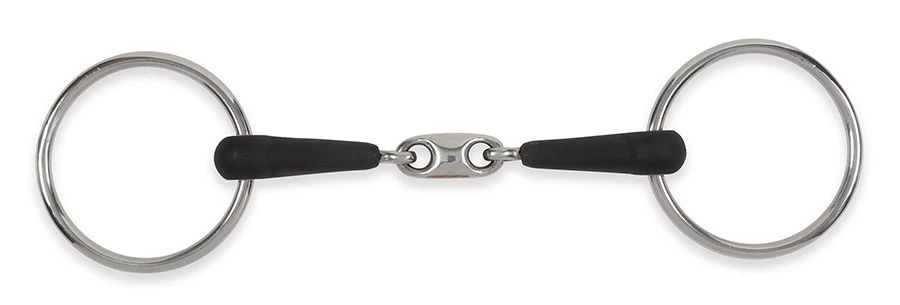 Shires EquiKind Watertrens Dubbel Gebroken - Peanut Link