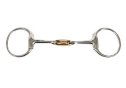 Metal AB Bustrens Dubbel Gebroken Met Koperen Link