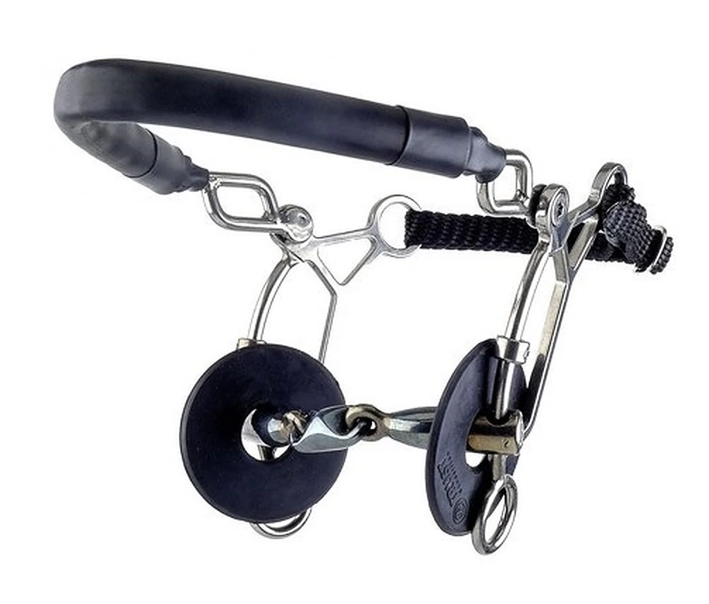 Trust Equestrian Sweet Iron Hackamore Combi Kort Dubbel Gebroken