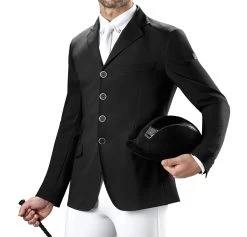 Equiline Heren Wedstrijdjasje Rack Zwart